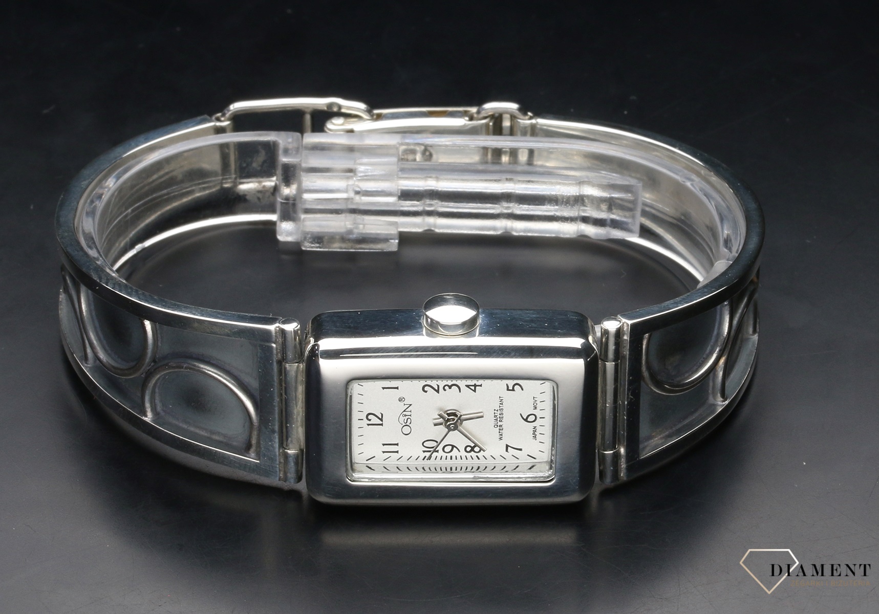 Damski zegarek srebrny marki OSIN C0035  (1).jpg